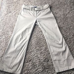 Tommy Hilfiger size 6 belted khakis